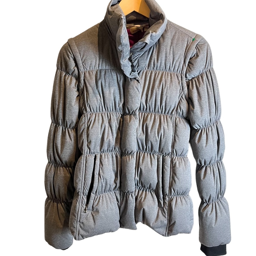 Athleta Limber convertible Goose Down Jacket gray size XS - Picture 1 of 15